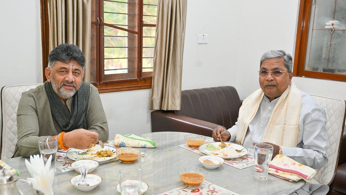 CM Siddaramaiah–Deputy CM Shivakumar Hold Crucial Breakfast Meet As Congress High Command Weighs Karnataka Leadership Crisis 