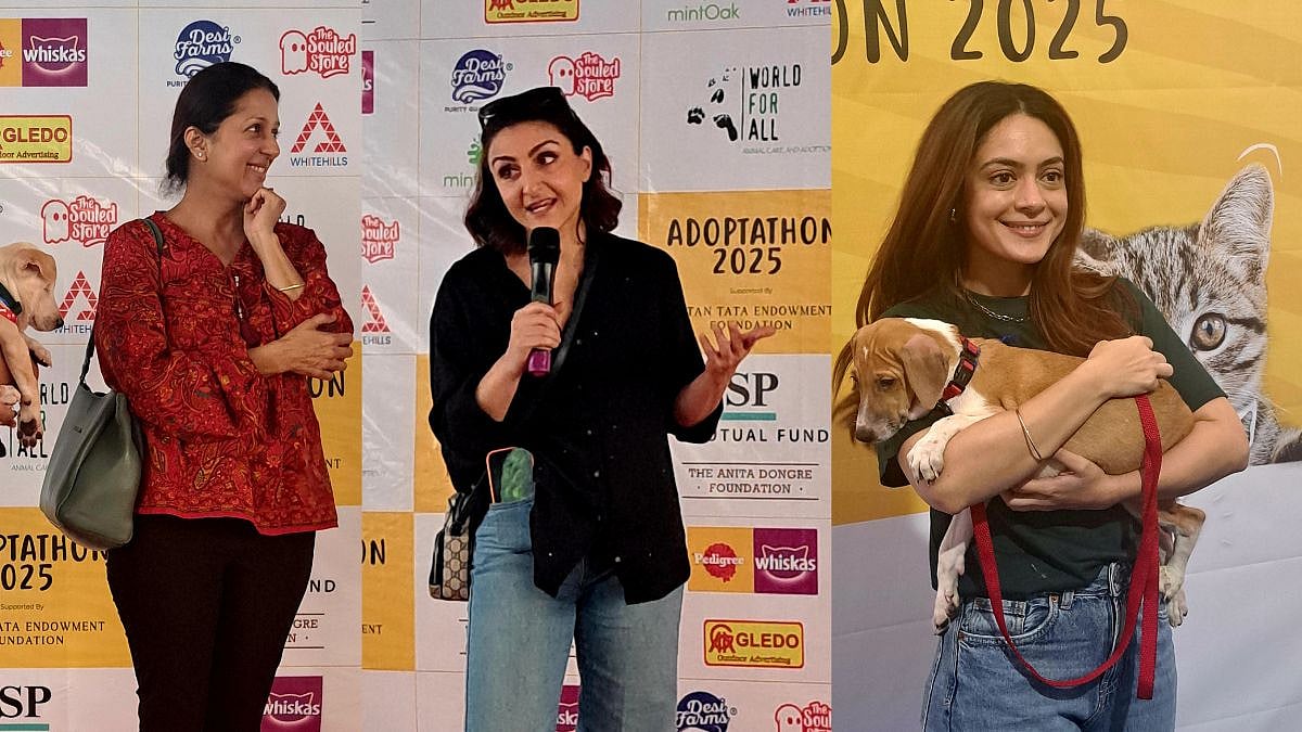 Adoptathon 2025: Soha Ali Khan, Priya Dutt, Bhumika Chawla, Raunaq Rajani Promote Adoption Of Rescued Dogs & Cats At Bandra Camp; Check Pics & Videos 