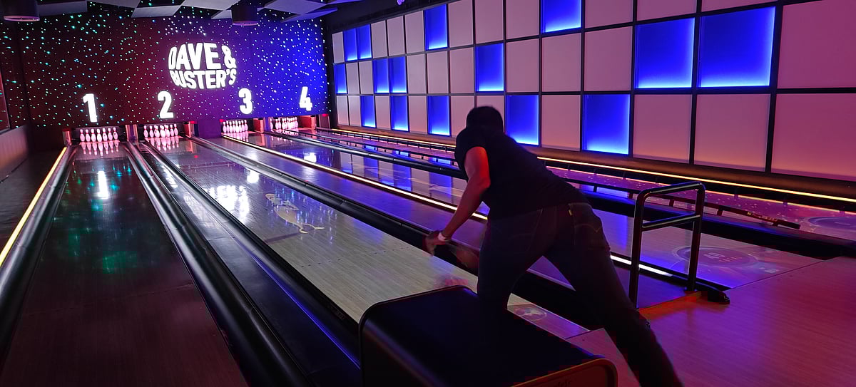 The nitro bowling alley