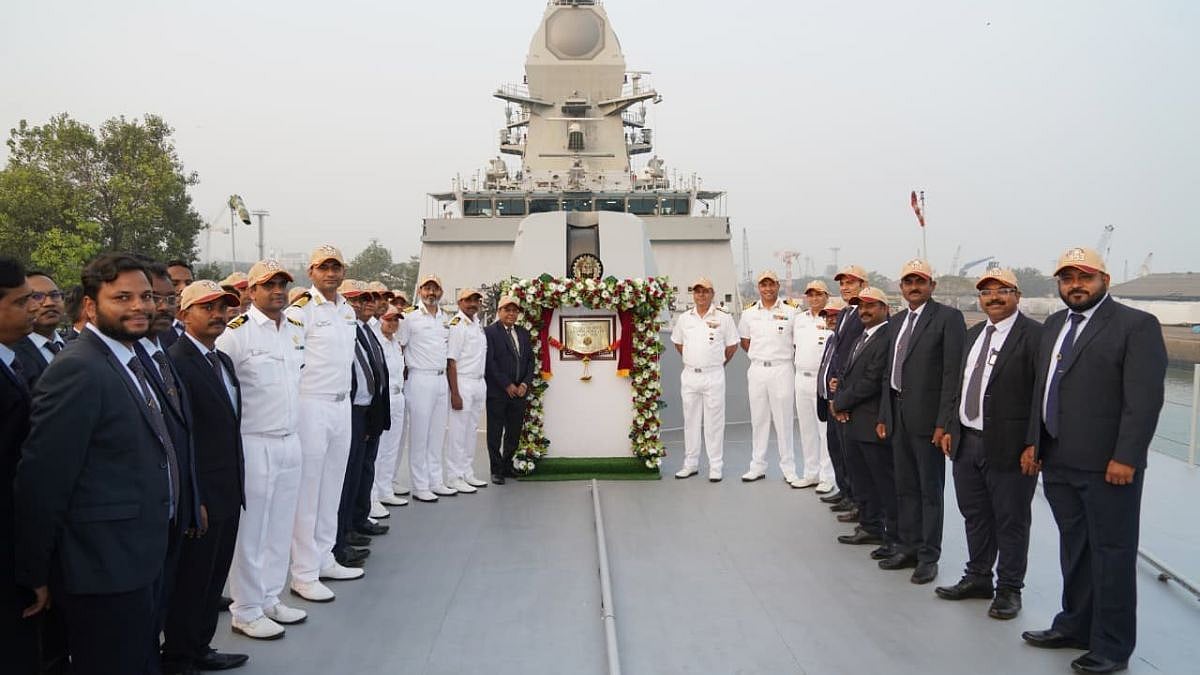 Indian Navy Receives P17A Frigate Taragiri, A Stealth Warship Equipped With BrahMos And Built Under Aatmanirbhar Push 