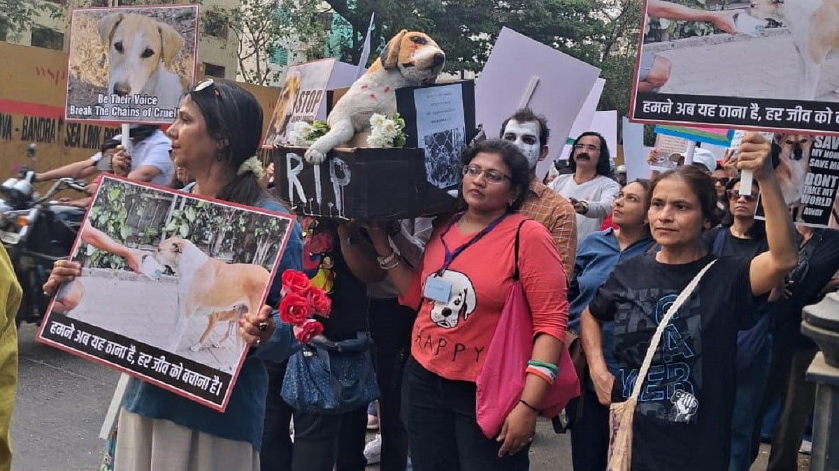 Mumbai Comes Together For Its Street Dogs: Over 200 Join Emotional Silent March Urging Supreme Court...