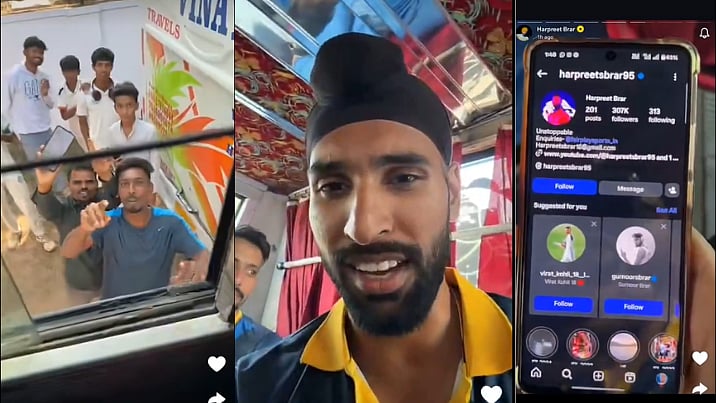 'World Is Full Of Fake People..': Punjab Kings Star Harpreet Brar Hilariously Claps Back At 'Fraud' Fan; VIDEO 