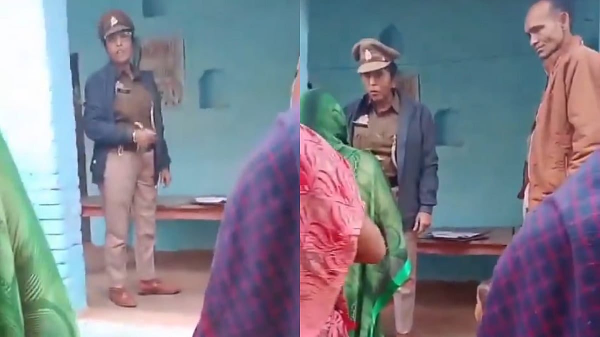 'Tumhare Baap Ke Naukar Nahin Hain...': VIDEO Shows UP Police SI Misbehaving With Elderly Woman In...