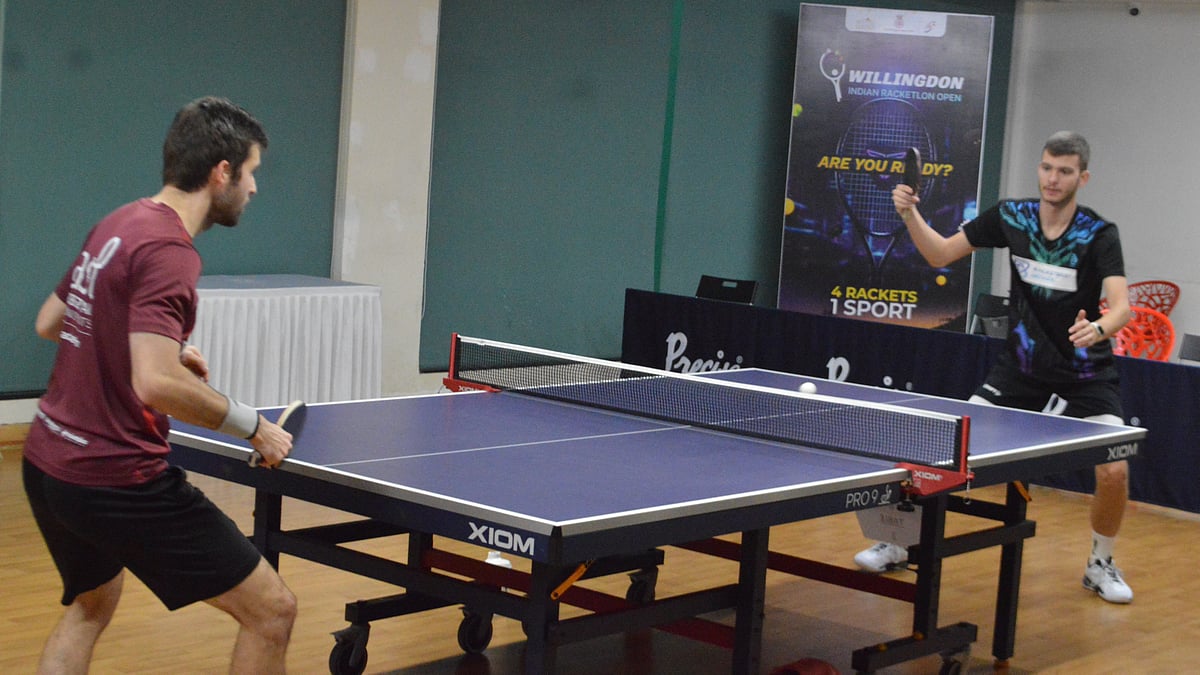 International Racketlon Open: Leon Griffiths Bags Fantastic Double