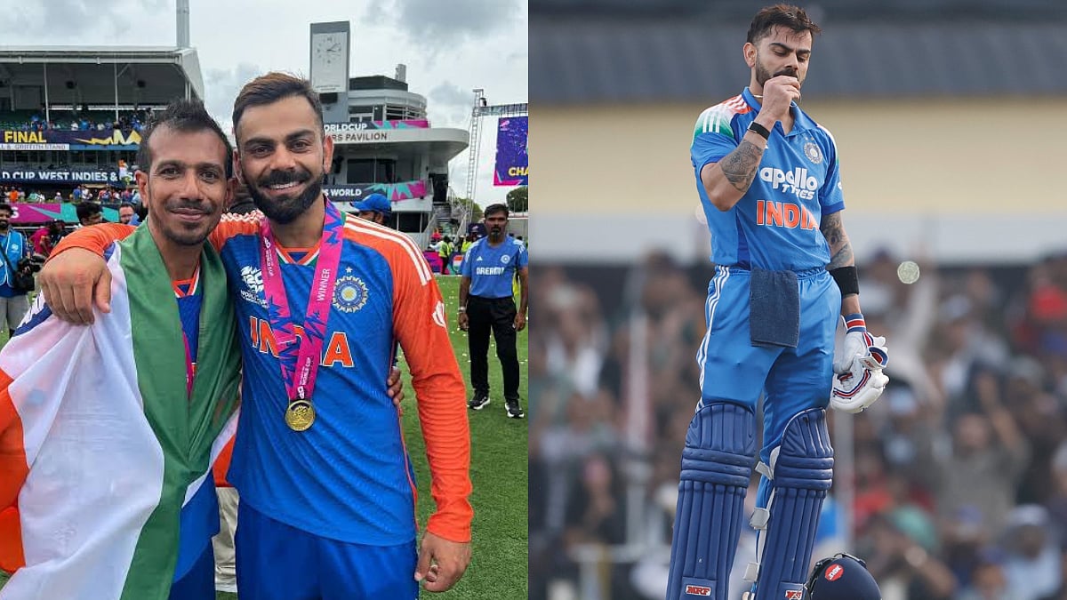 'Bhaiya Aap 100 Centuries...': Yuzvendra Chahal's Hilarious Post Celebrating Virat Kohli's 52nd ODI Century Delights Fans During IND Vs SA Match 