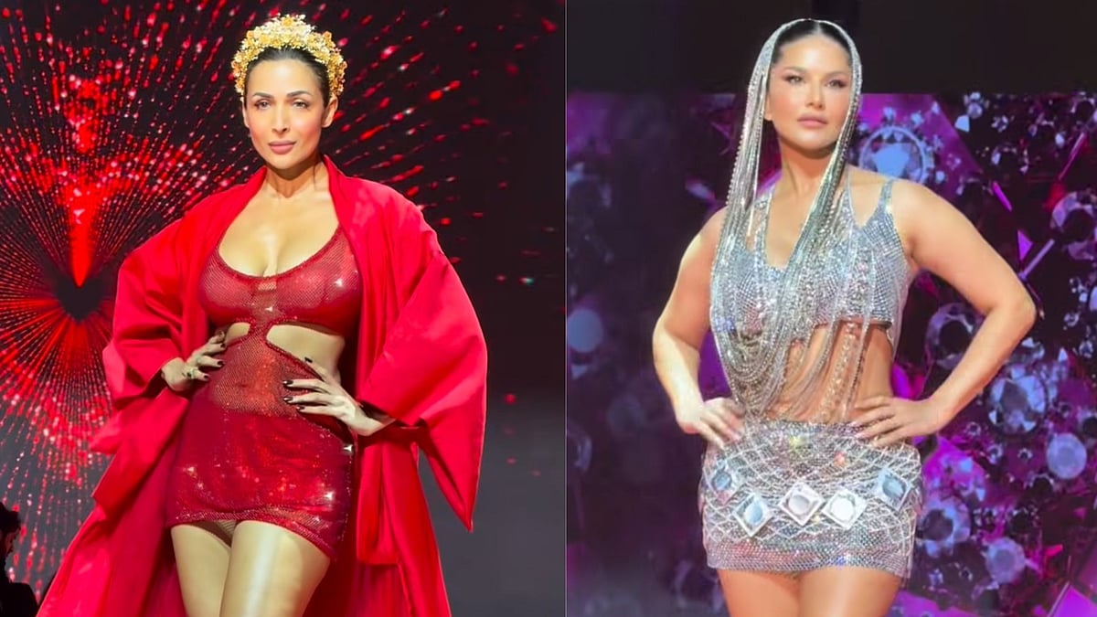Malaika Arora & Sunny Leone Go Bold On Ramp, Walks Mumbai Show In Daring Mini Looks – WATCH