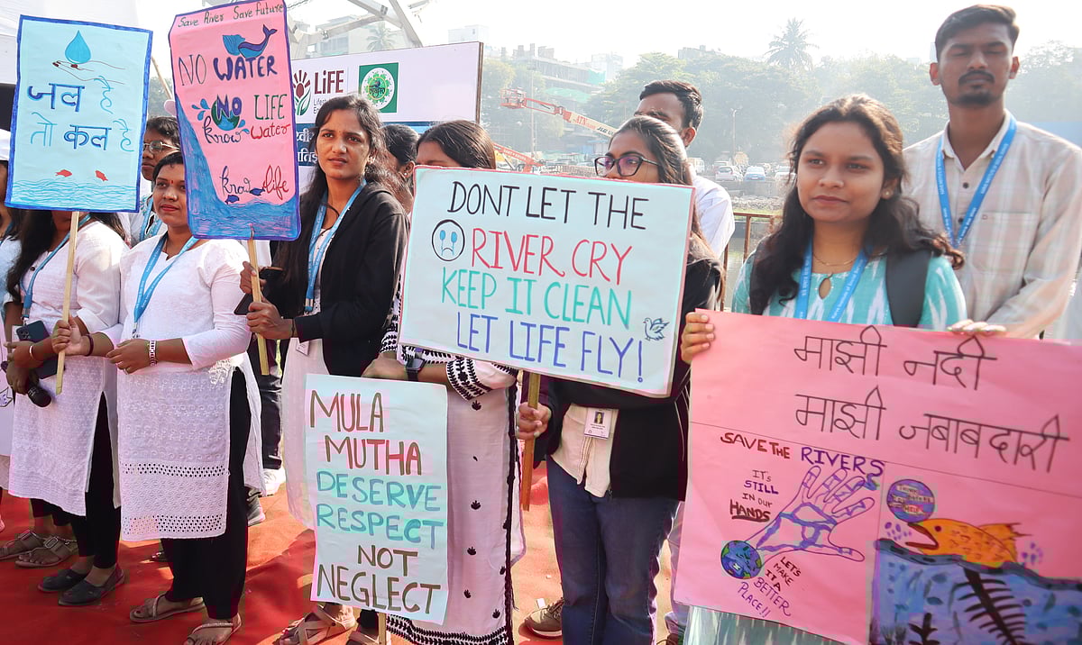 Pune: Citizens, Officials Unite For Mutha River Cleanup At PMC Festival