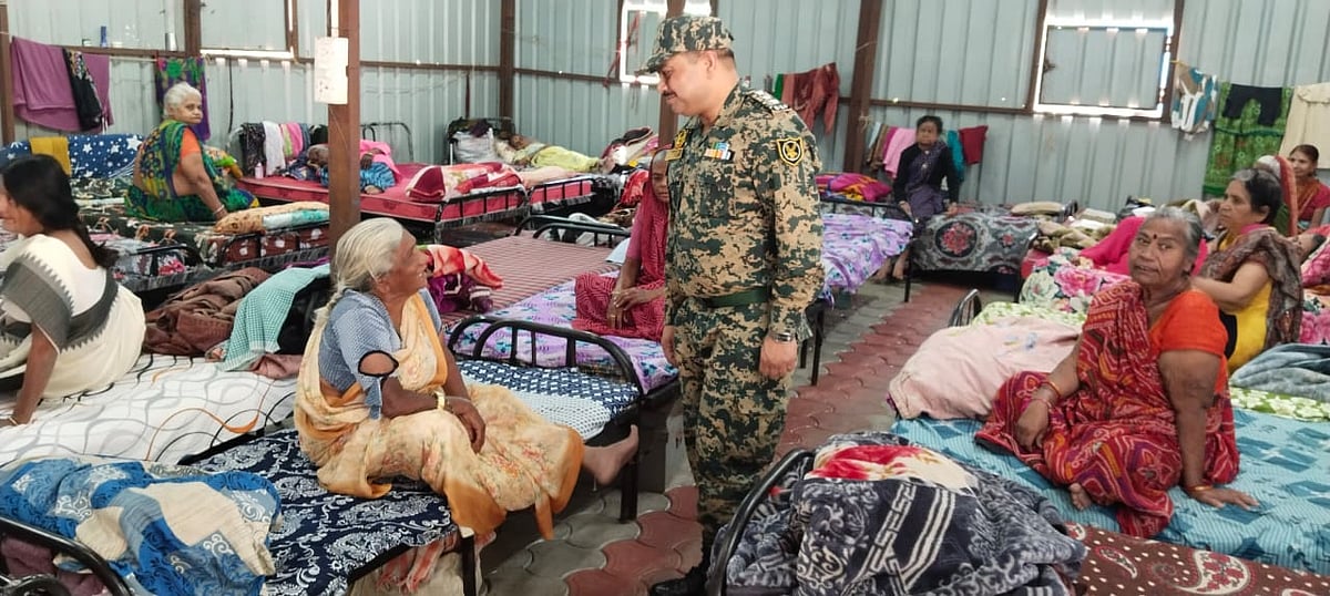 Indore News: BSF Marks 61st Raising Day With Charity Drive