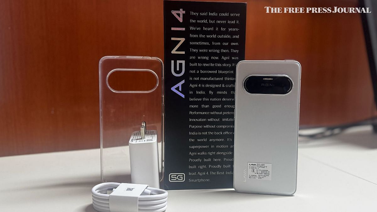 Lava Agni 4 in-box contents