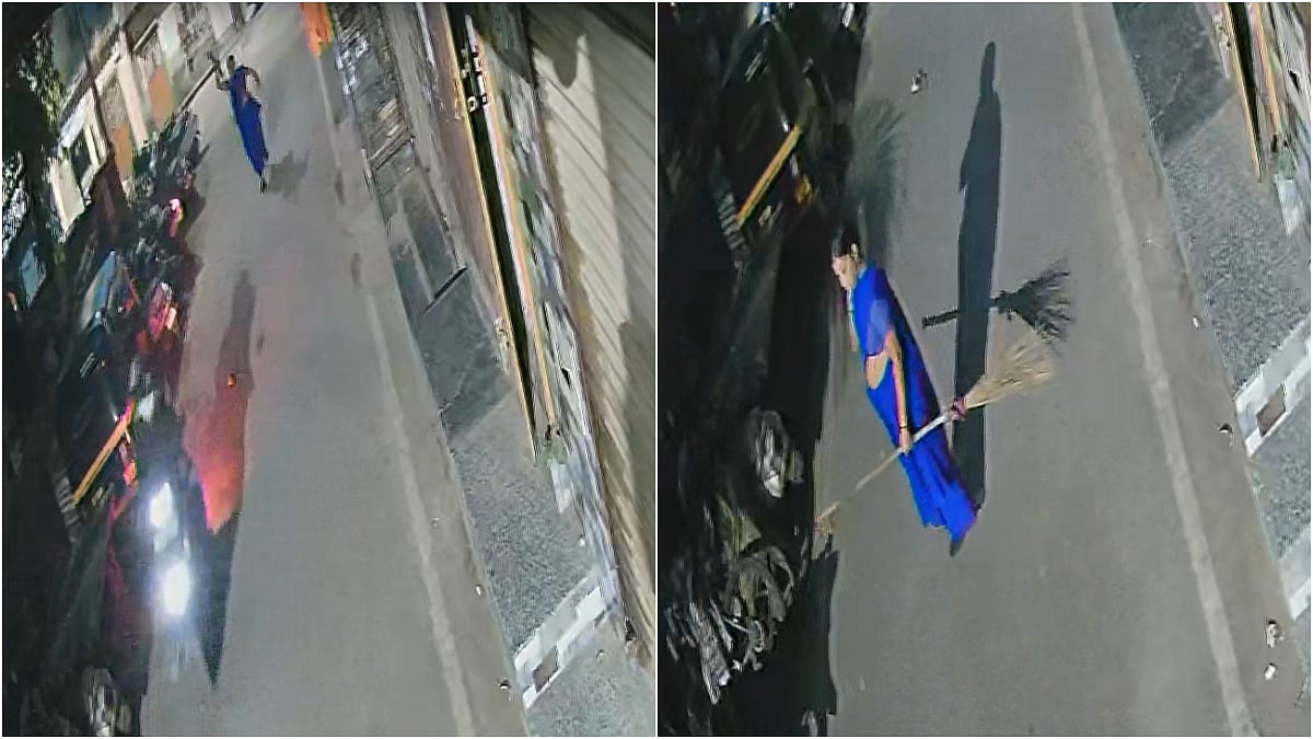 Navi Mumbai Crime: 2 Activa-Borne Thieves Snatch Sanitation Worker’s Gold Chain Outside SDV School In Airoli; Police Launch Manhunt | VIDEO 