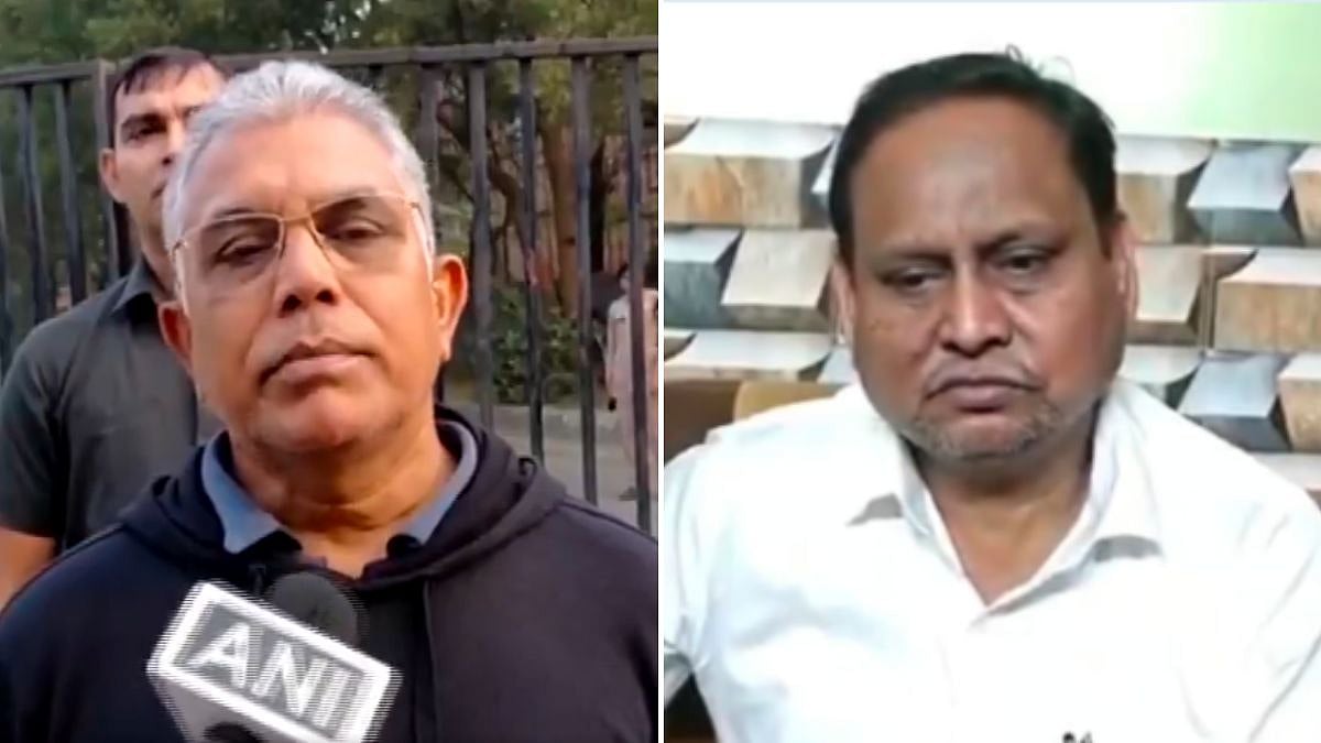 'No Mosque Will Be Built In India In Name Of Babur': BJP's Dilip Ghosh Slams TMC MLA Humayun Kabir's Remarks 