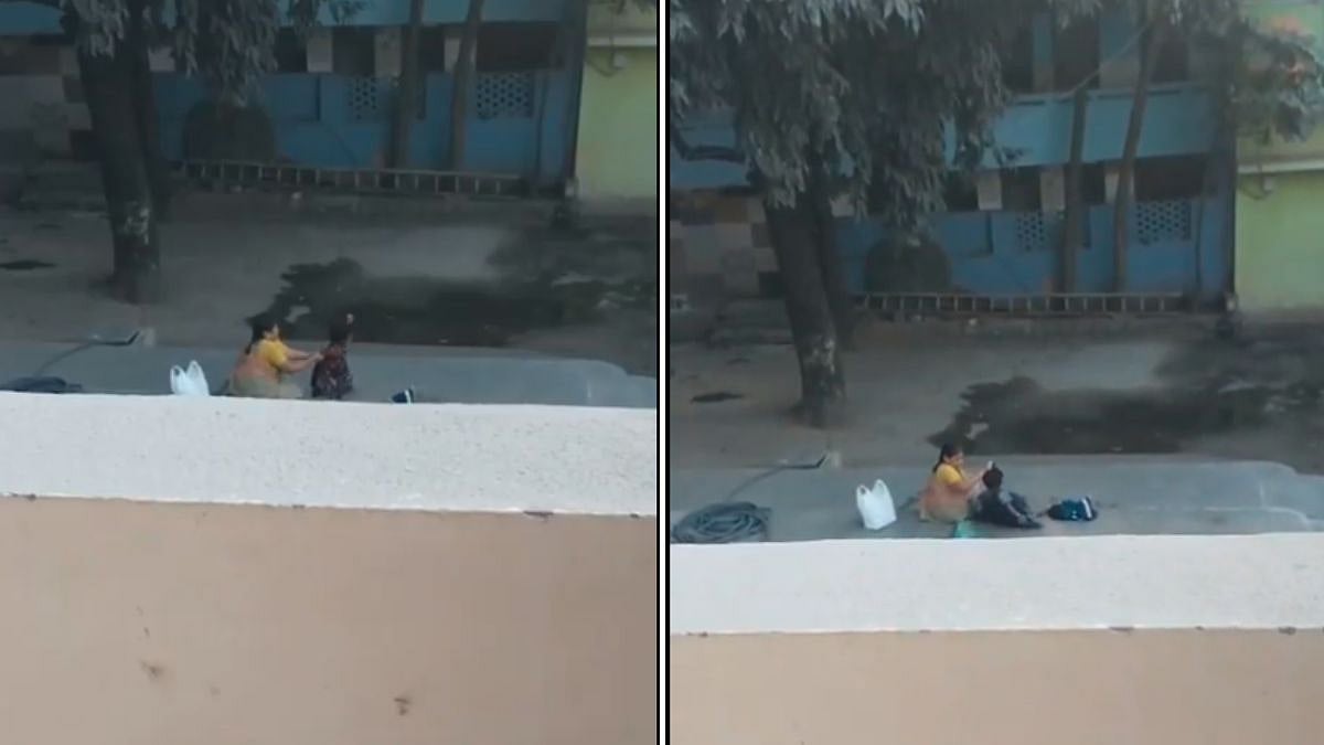 Outrage In Hyderabad After Viral Video Shows Woman Attendant Violently Assaulting 4-Year-Old Student Inside School Premises 