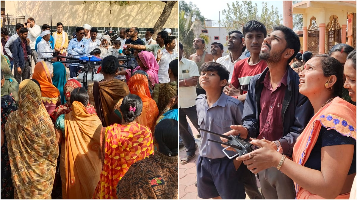 Maharashtra's Women Farmers Take Flight, Lead Sustainable Agriculture With Drone Technology 