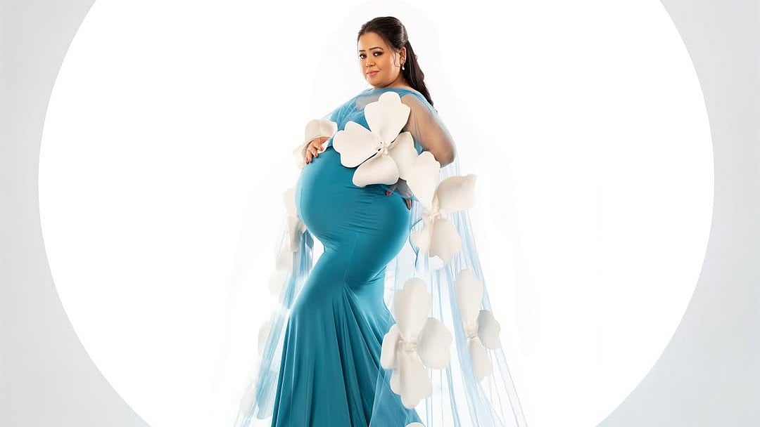 'Cutest Mom-To-Be': Bharti Singh Flaunts Her Baby Bump In Dreamy Blue Gown From Latest Maternity Shoot, Netizens Shower Love 
