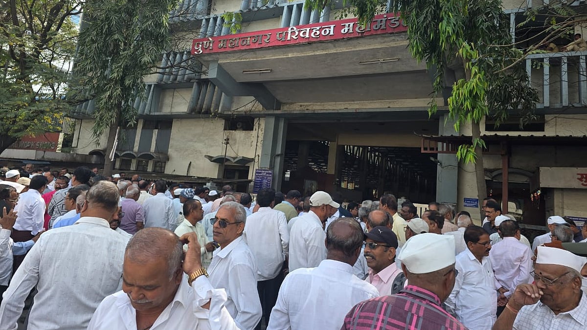 Pune: ‘Eight Years, No Pension!’ Furious PMPML Ex-Staff Protest At Swargate -- But Who’s...