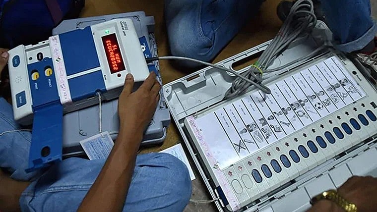 BMC Receives 45,000 EVM Units Ahead Of Civic Elections | Representative Image