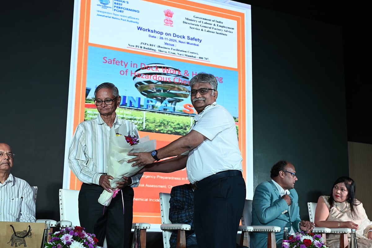 JNPA hosts a national-level workshop focusing on hazardous cargo safety, emergency response and best practices at ports