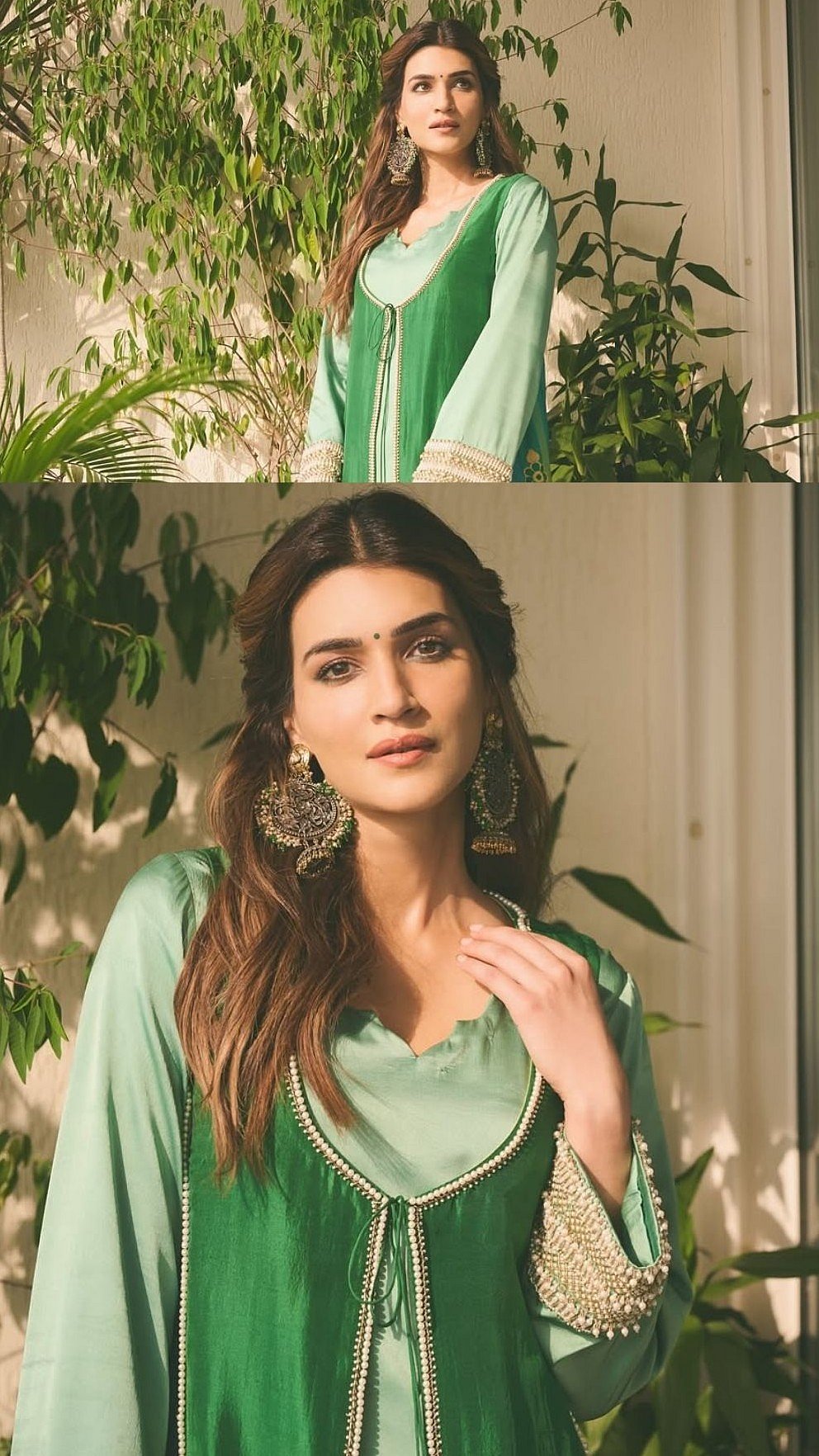 Kriti Sanon Glows In ₹98,000 Nazaakat Choga Set: See Pics