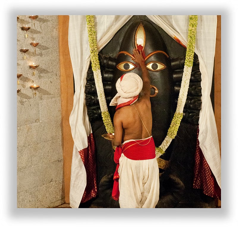 Deity at Linga Bhairavi Temple