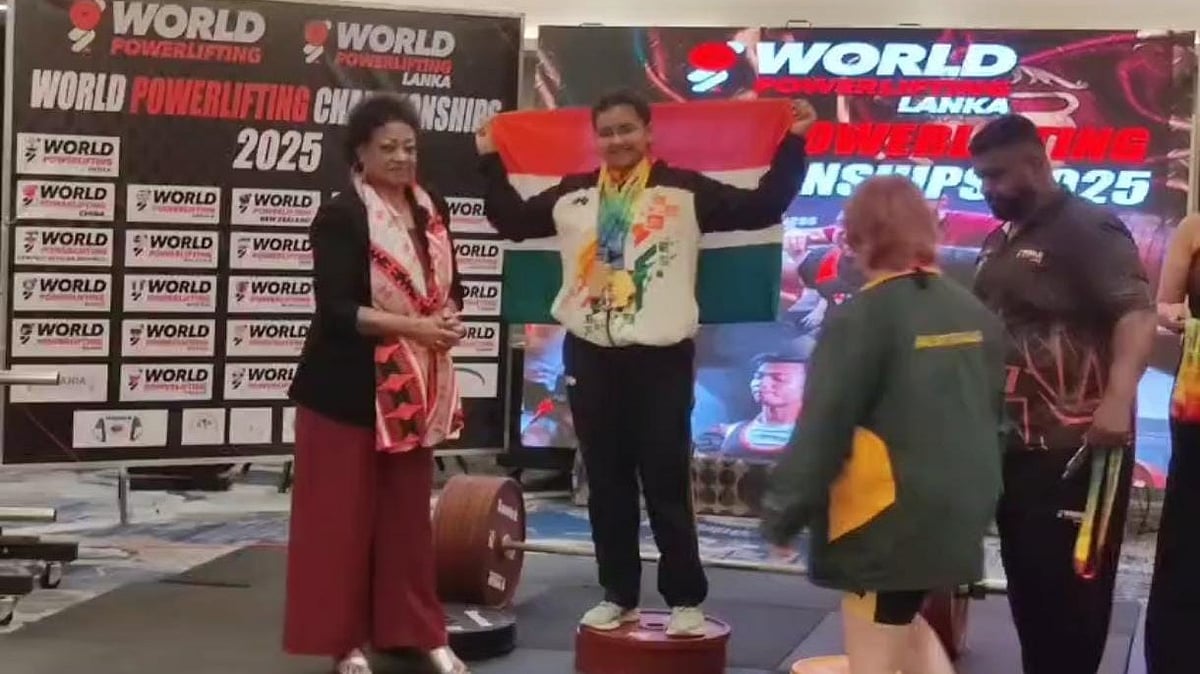 Nashik's Disha More Wins Gold At World Powerlifting Championship In Sri Lanka