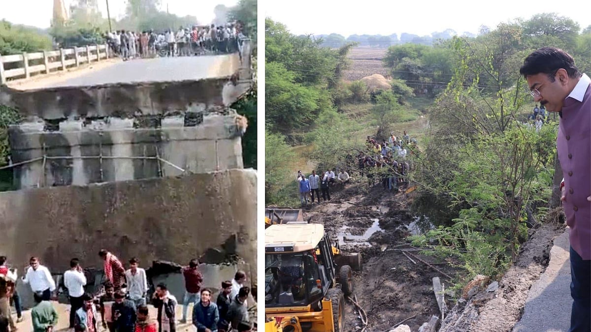 MP News: 45-Year-Old Bridge Collapses On State Highway-19 In Raisen, Jawan Killed; Injured Referred...
