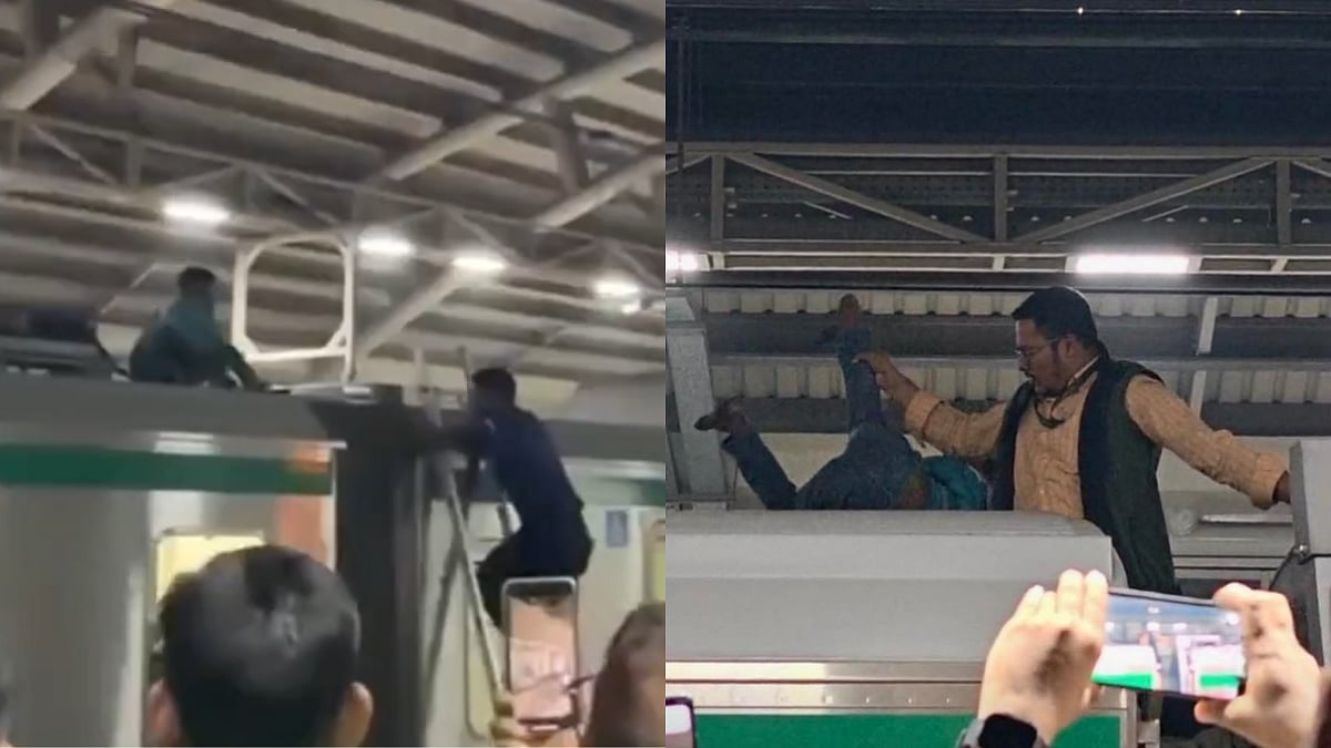 Dhaka Metro Suspends Operations For Day After 2 Individuals, Including Minor Spotted On Rooftop Of Moving Train | VIDEO 
