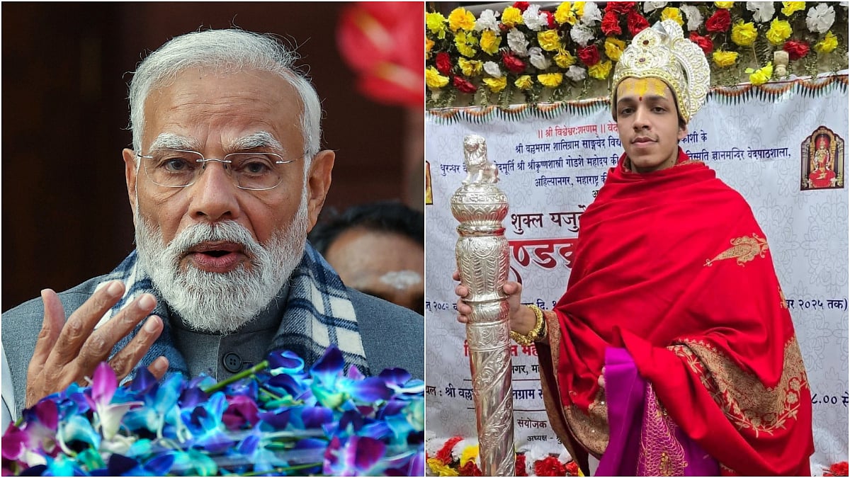 PM Modi Praises 19-Year-Old For Reciting 2,000 Vedic Mantras In Varanasi 
