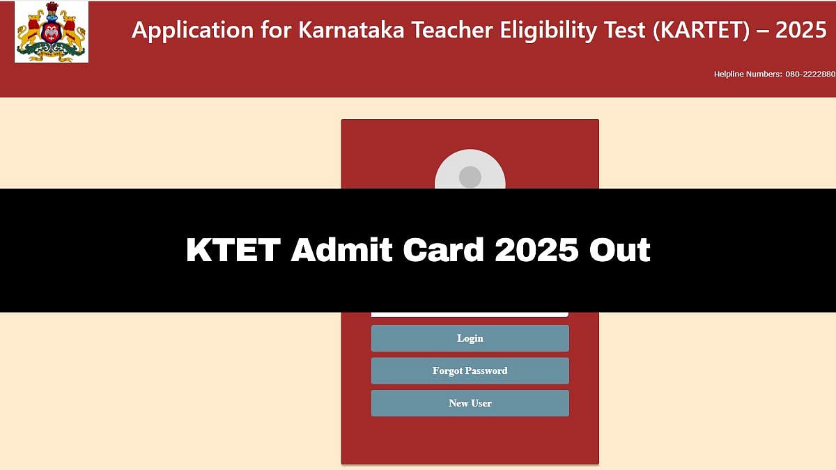 KTET Admit Card 2025 Issued; Here's How To Download 