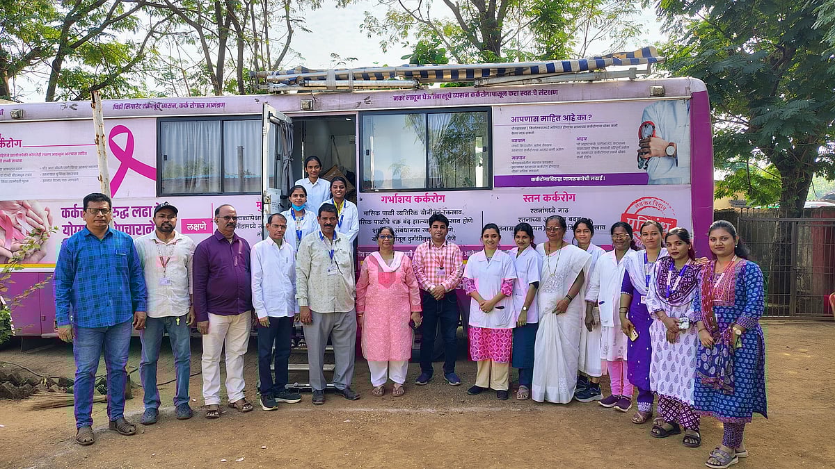 Thane: Mobile Cancer Diagnosis Initiative Screens 5,143 Citizens; 53 Suspected Cases Identified
