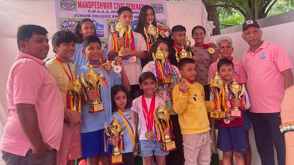 GMAAA Inter-school Swimming: Saanvi Deshwal, Myra Jhadwani Emerge Best IN Girls Category