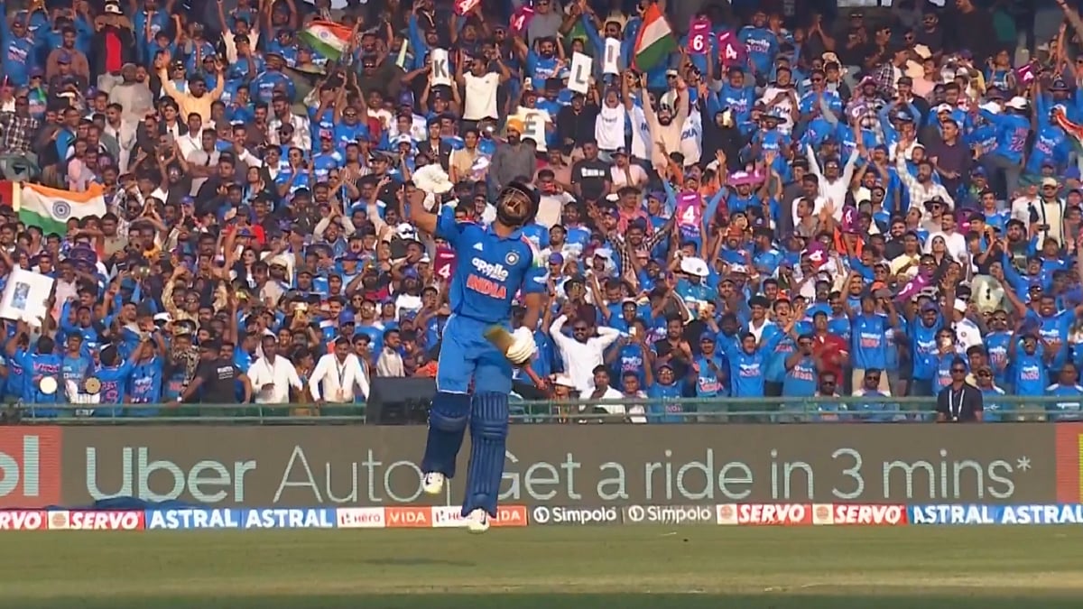 WATCH: Ruturaj Gaikwad's First Six Of His ODI Career As He Hits Maiden Century During IND Vs SA 2nd ODI 