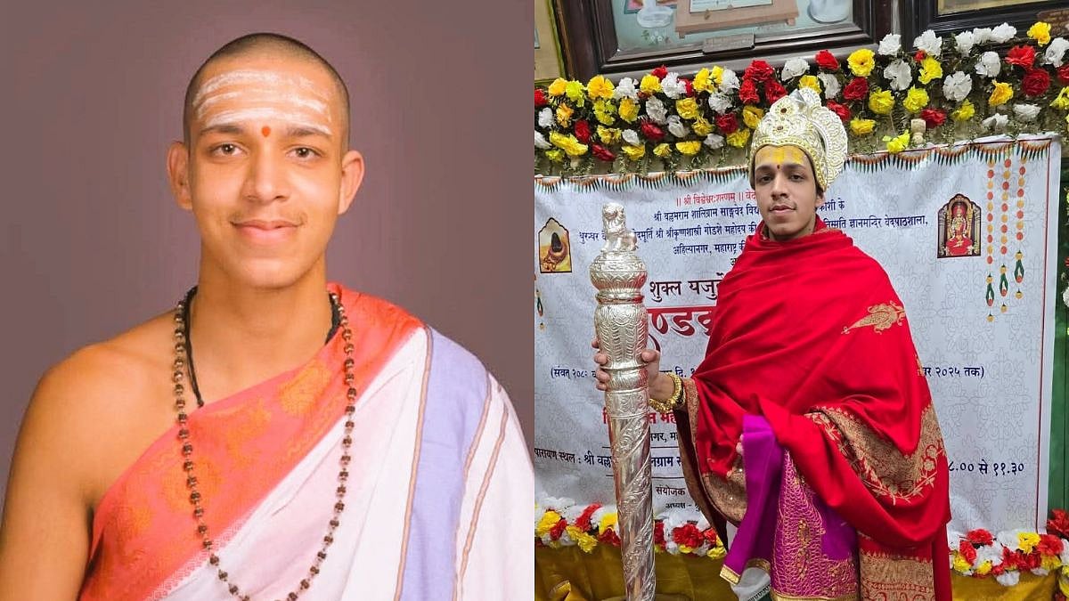 Meet Vedamurti Devavrat Mahesh Rekhe: 19-Year-Old Vedic Prodigy Who Completed Dandakrama Parayanam...