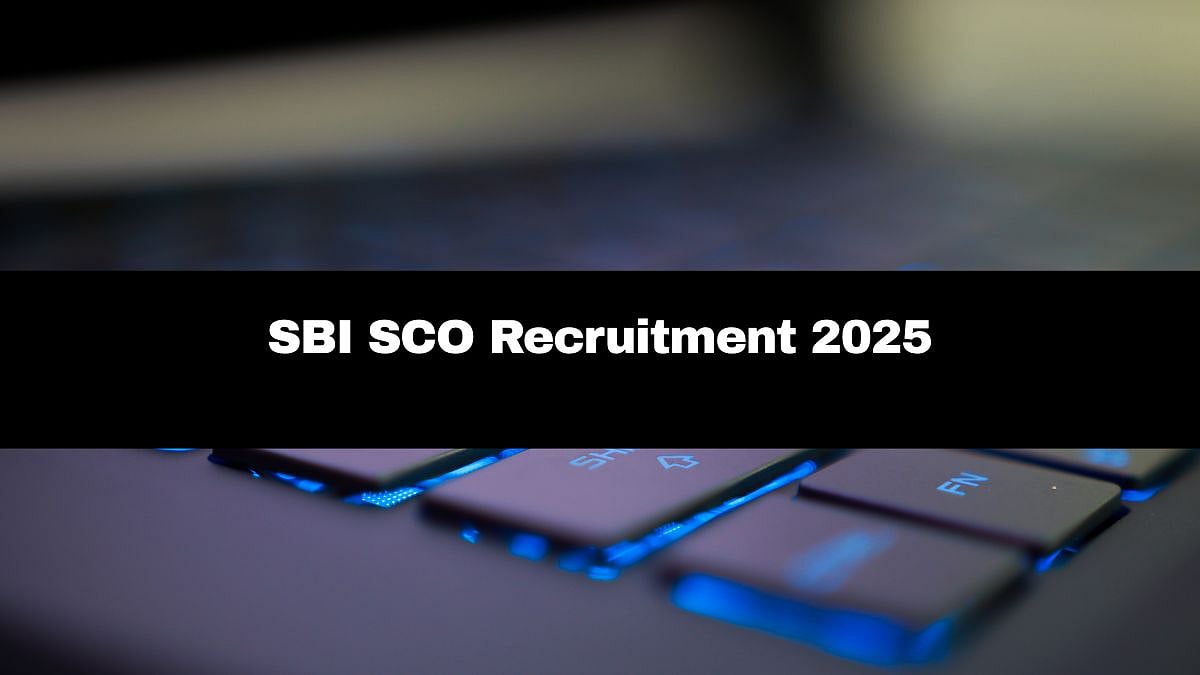 SBI SCO Recruitment 2025: Registration Window For 996 Posts Starts Today; Check Application Fees Here 