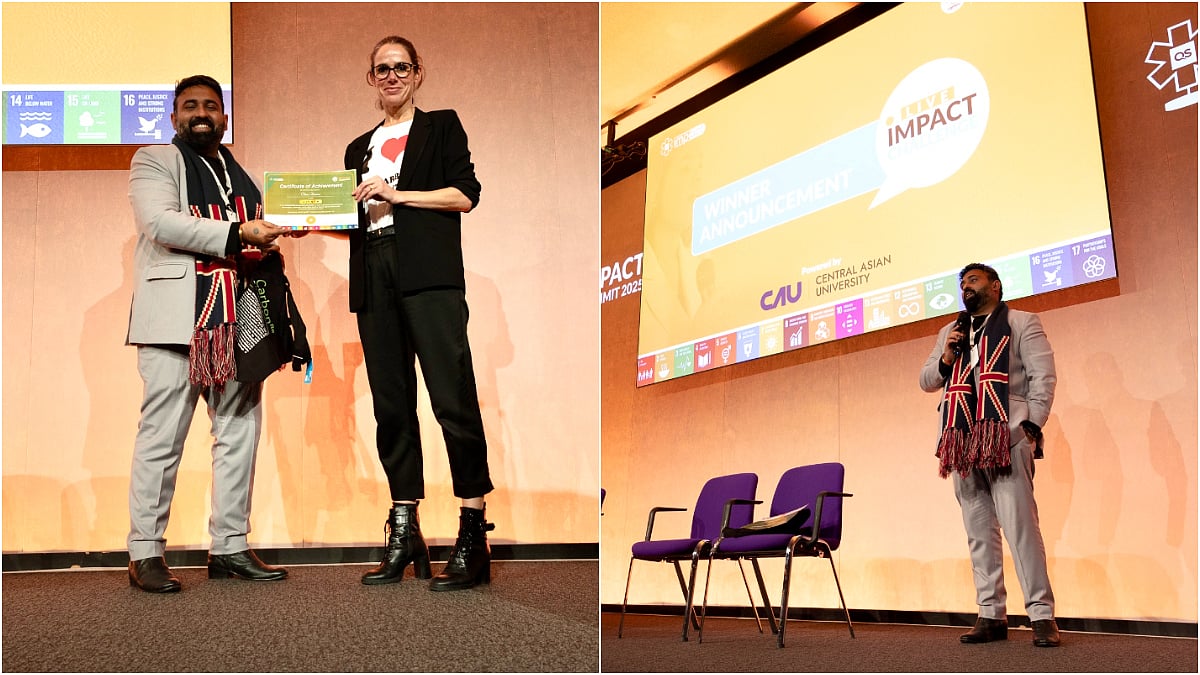 Mumbai’s Beach Warriors honoured in London for converting marine waste into useful resources under their 'Trash to Treasure' initiative