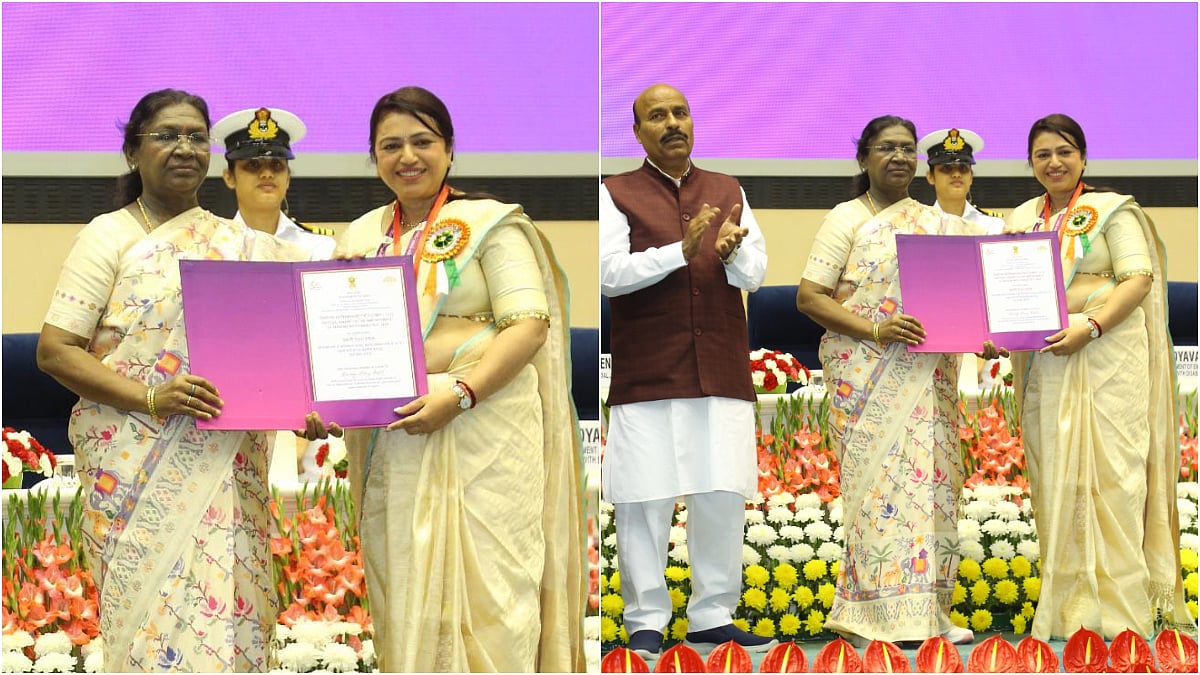 National Award For Empowerment Of Persons With Disabilities 2025: Mumbai’s Audiologist Devangi Dalal Honoured By President Droupadi Murmu | VIDEO 