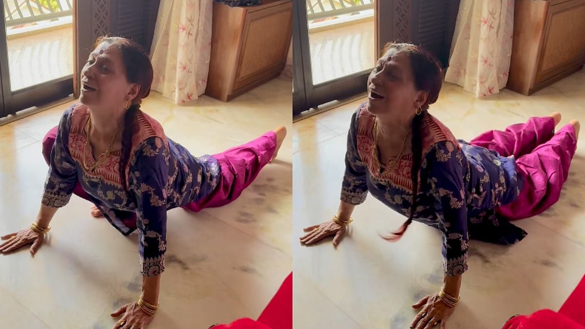 'Coach No. 1 Mummy!': Saina Nehwal's Mother SHOCK Netizens With Fiery Workout Moves In Salwar Suit – WATCH 