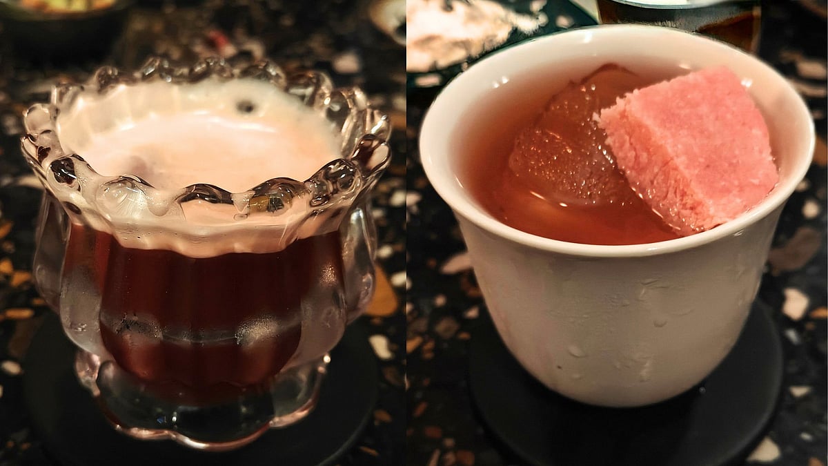 (left) The Siren's Cove and (right) The Waiting Shore with a pink barfi