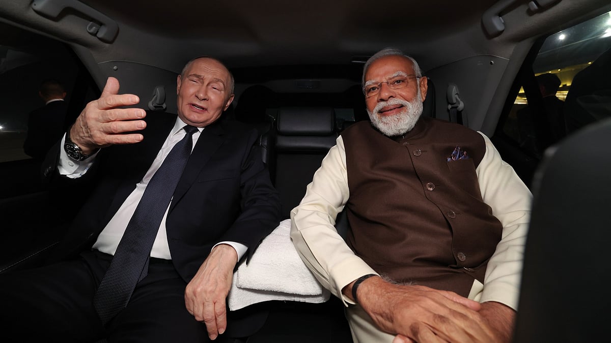 VIDEO: PM Modi Welcomes Russian President Vladimir Putin, Shares Glimpses Of Car Ride To Lok Kalyan Marg Residence 