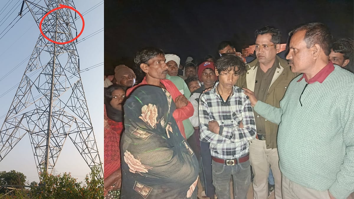 MP News: 19-Year-Old Climbs Power Tower After Girlfriend Refuses His Marriage Proposal In Shahdol--...