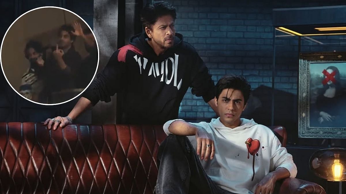 SRK's Son Aryan Khan Flips Middle Finger In Bengaluru Pub With Controversial Friends, Netizens Ask Police To Action- VIDEO 