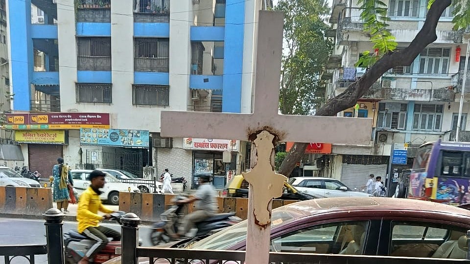 Crucifix Near Dadar’s Gokhale Road Vandalised; Second Such Incident This Year
