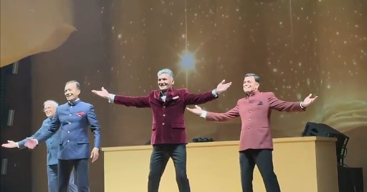 After Kangana, Supriya Sule's Dance Performance, BJP MP Naveen Jindal Grooves To Iconic Song At Daughter's Wedding; VIDEO | X @SangitaSJindal