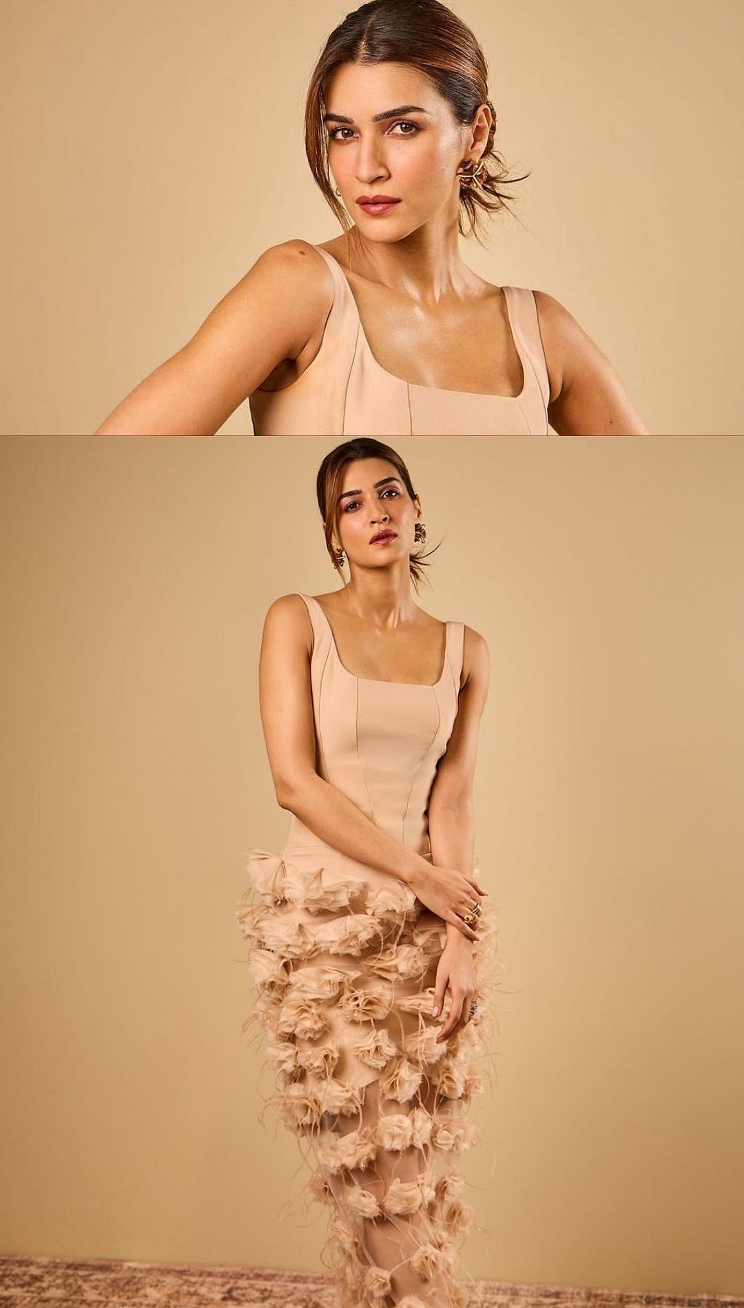 Kriti Sanon Channels Beige Charm In Floral Skirt At Red Sea Film Festival