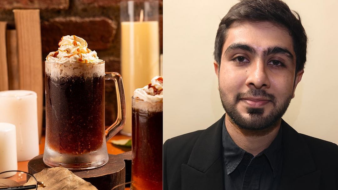 Sthamba's butter beer, (right) Bhavishya Pratap loves experimenting with desi flavours in craft beer