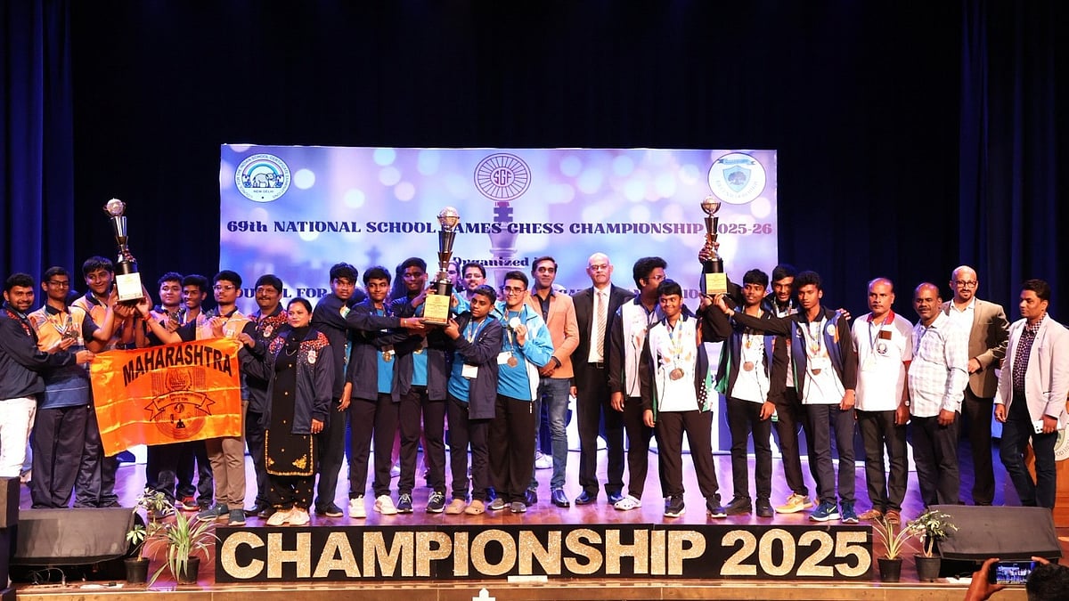 69th National School Games: Maharashtra Emerge Champions In  Under-19 Girls Chess Championship