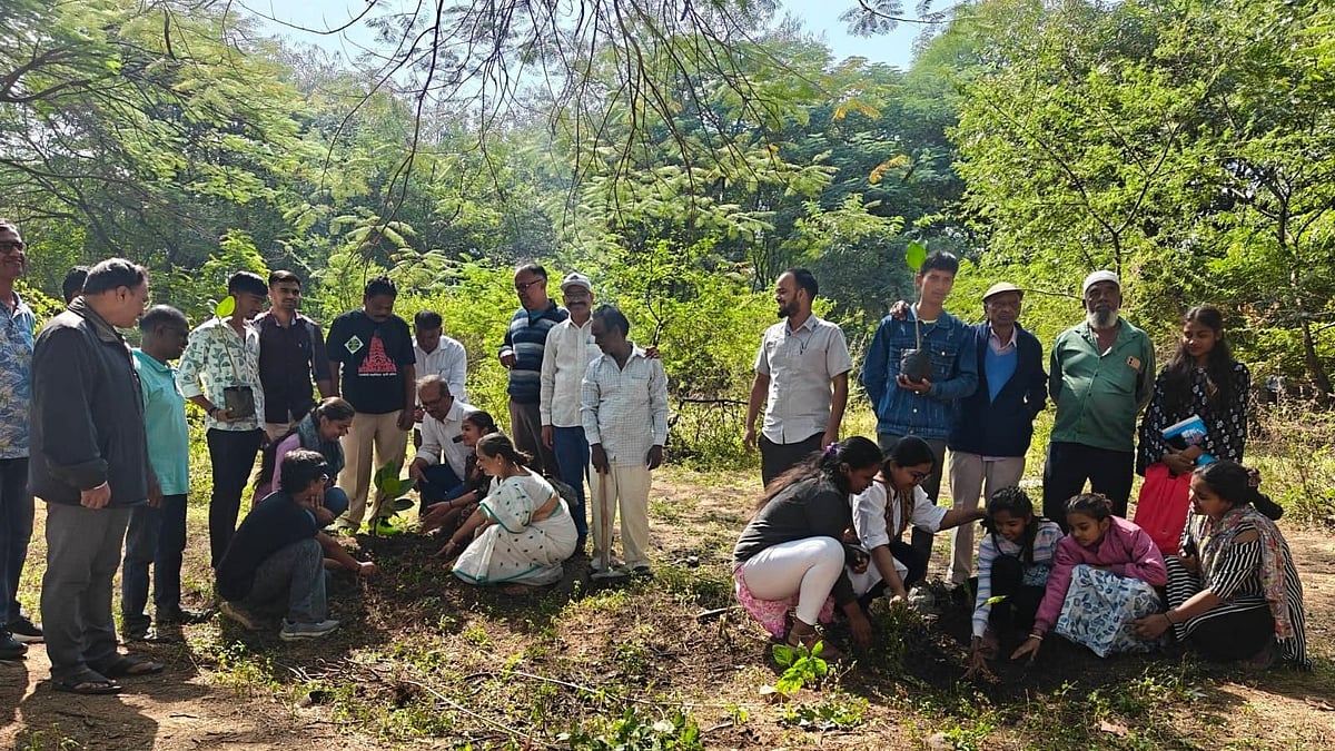'We Won't Allow Them To Be Felled': Students Rally Against Tree-Cutting Plan For Kumbh Mela |