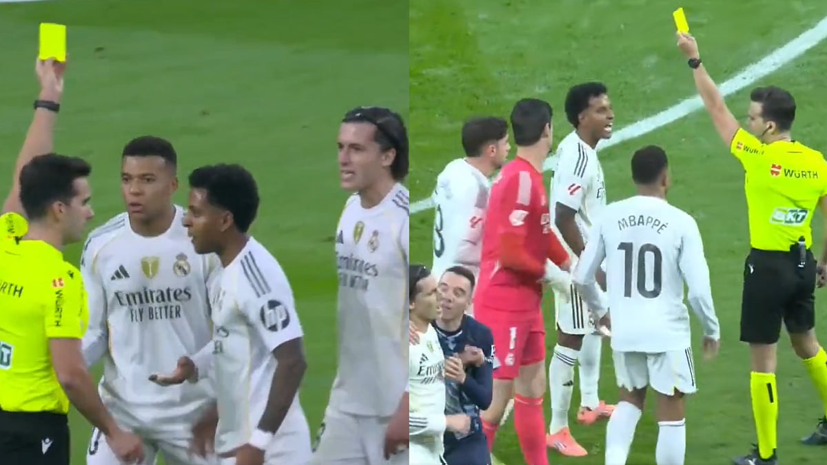 Video: Bernabeu Turns Turbulent As Real Madrid Fall 2-0 To Celta Vigo Following Dramatic Double Red...