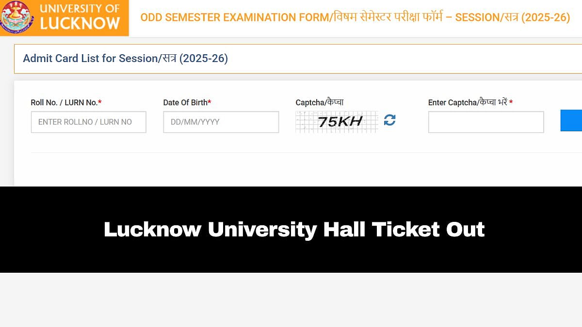 Lucknow University Admit Card 2025 Issued; Here's How To Download