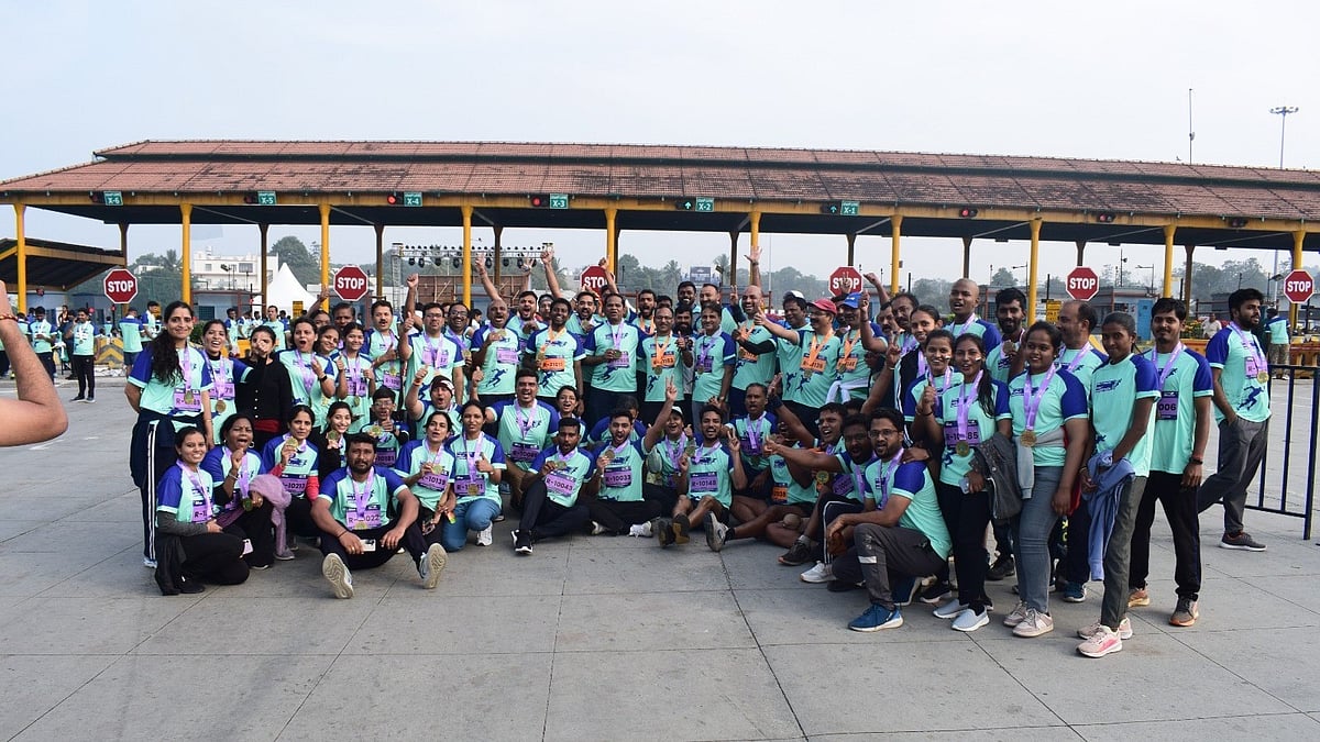 Bengaluru Division Achieves Fitness Milestone with Half Marathon