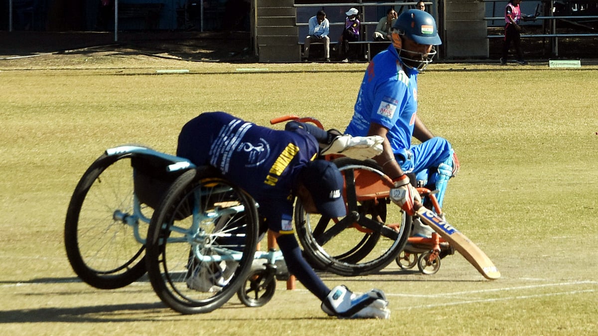 Bhopal News: International Wheelchair Cricket Tournament; Some Cricketers Are Mechanics, Others Carpenters & Veggie Sellers |